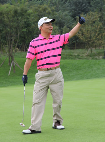 劉漢元主席在比賽現場